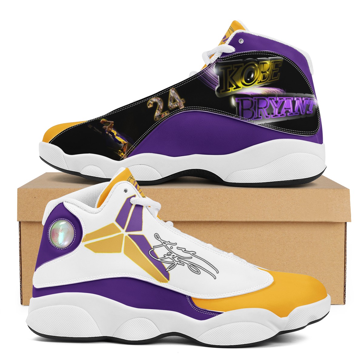 Men's Los Angeles Lakers Limited Edition JD13 Sneakers 001